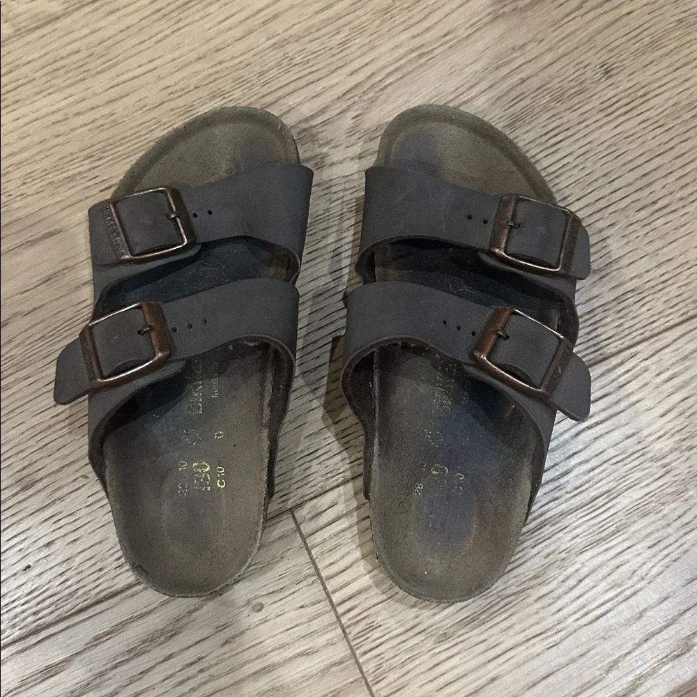 Birkenstock Arizona Brown Sandals with Straps c10